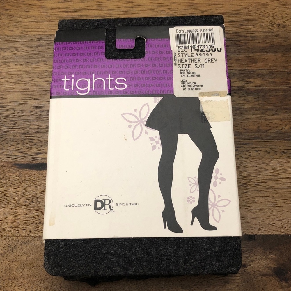 Heather Grey Tights